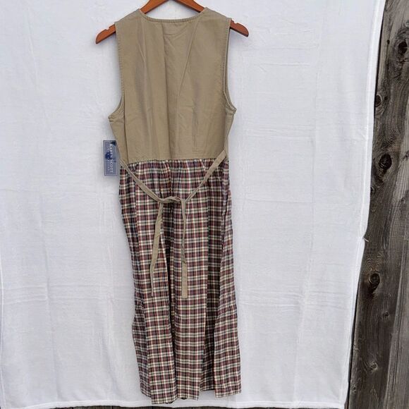 Vintage Karen Scott Plaid Womens Dress Size Small - Picture 2 of 13